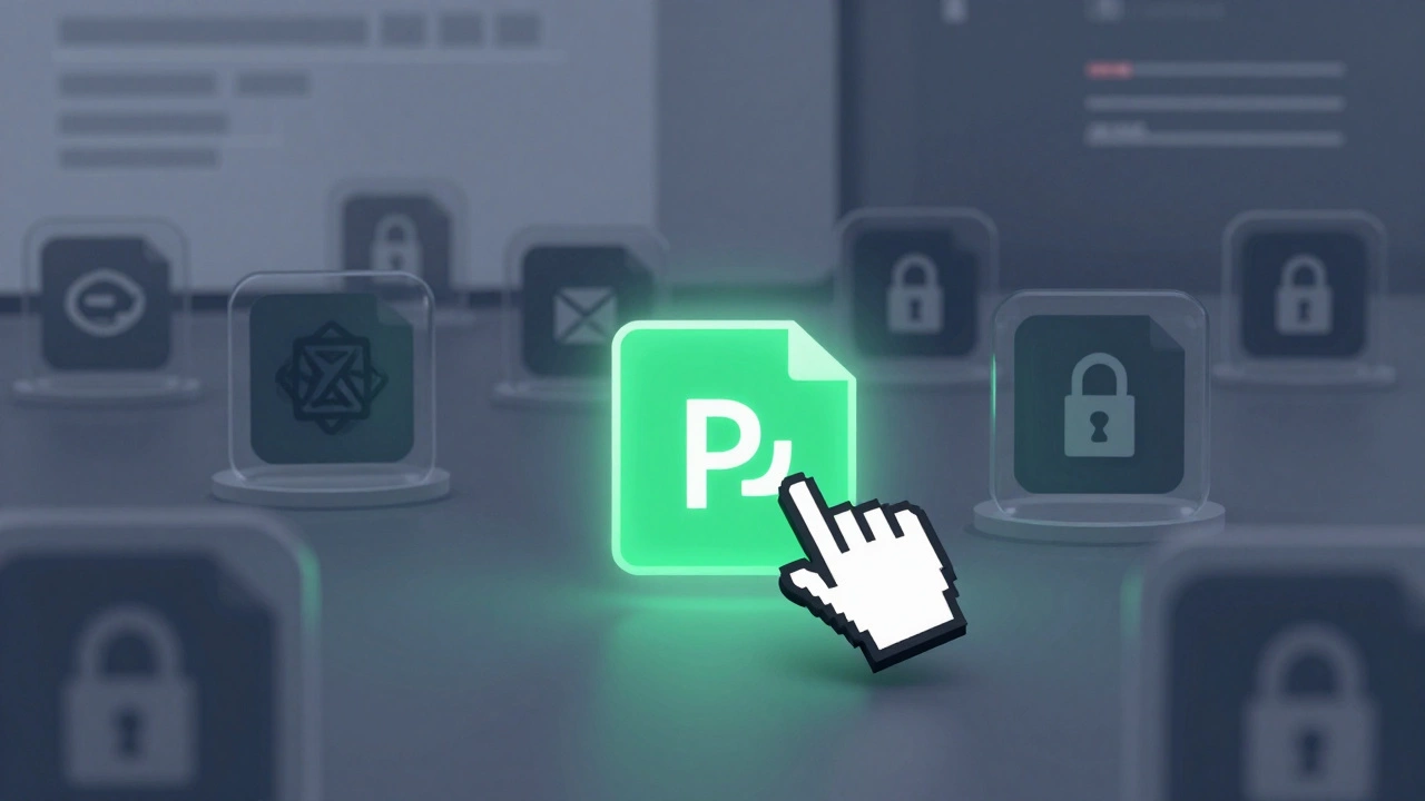 Illustration of lazy loading extensions, with only active plugins glowing brightly.