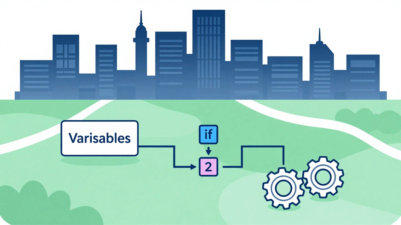 Illustration mapping basic JS skills vs advanced complex topics